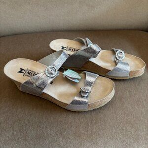 Mephisto "Luisa" Wedge Cork Sandal - New w/ tags